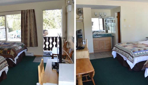 Habitación doble, 2 camas de matrimonio