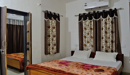 Family Double or Twin Room, 2 Double Beds, Garden View