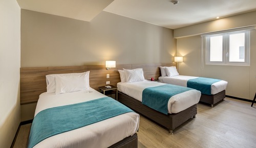 Habitación triple, 3 camas individuales