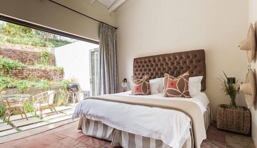 Suite de lujo, 1 habitación, vistas al jardín, en la zona del patio (Garlic)