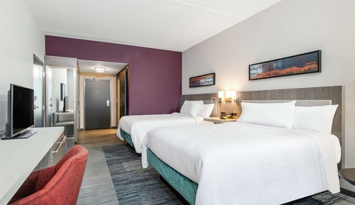 Habitación Premium, 2 camas de matrimonio, bañera