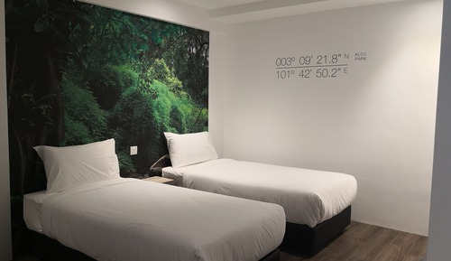 Habitación Deluxe con 2 camas individuales, no fumadores, sin ventanas