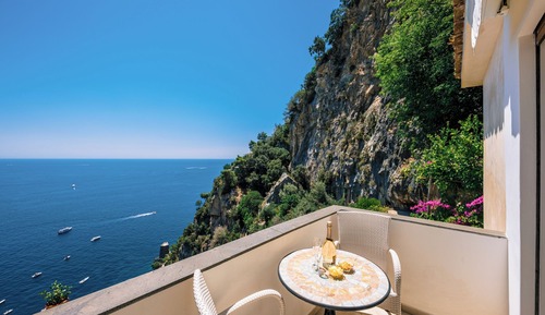Habitación superior, vistas al mar