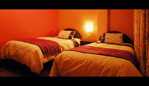 Habitación estándar con 2 camas individuales, varias camas