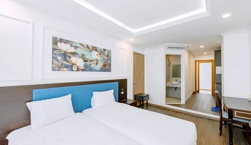 Habitación Deluxe con 2 camas individuales, vistas a la ciudad