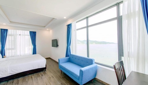 Habitación Premier con 2 camas individuales, vistas al mar