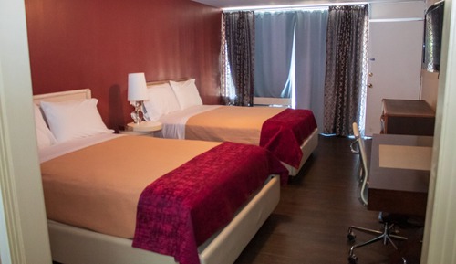 Habitación doble, 2 camas de matrimonio