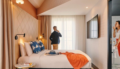 Suite familiar, 1 cama doble con sofá cama