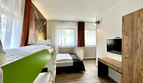 Habitación cuádruple Deluxe
