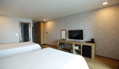 Habitación Deluxe con 2 camas individuales, vistas a la montaña