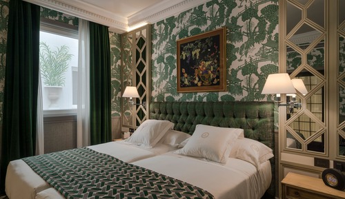 Habitación doble, accesible en silla de ruedas (Interior)