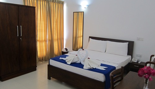 Habitación estándar con 1 cama doble o 2 individuales