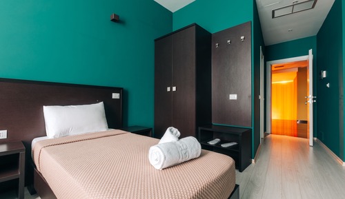 Habitación estándar con 2 camas individuales, vistas a la ciudad