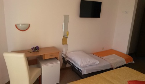 Habitación estándar doble, balcón, vistas al mar