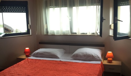 Habitación cuádruple estándar, vistas al mar (Attic)