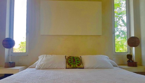 Suite Confort, 1 cama de matrimonio grande, baño privado, en la zona del jardín (Coco)
