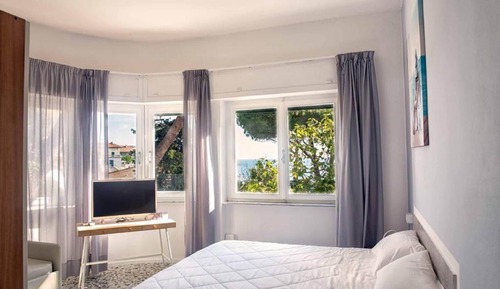 Habitación cuádruple clásica, vistas al mar