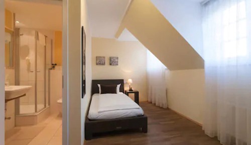 Habitación individual, 1 cama individual, cocina básica