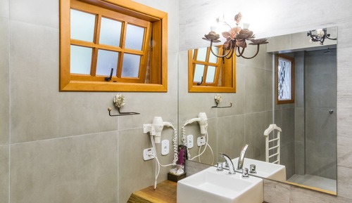 Apartamento Logde Terreo - Frente piscina Familia