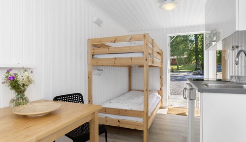 Habitación cuádruple económica, baño compartido
