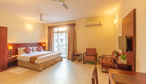 Suite de lujo, 1 habitación, cocina básica, vistas a la montaña