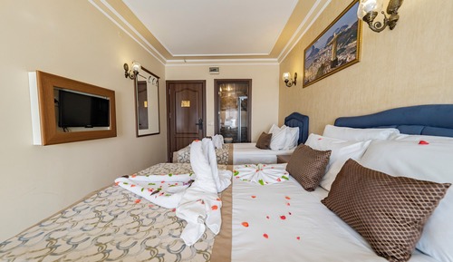 Habitación estándar con 2 camas individuales, vistas a la ciudad