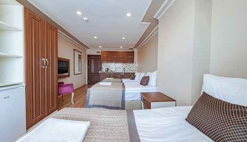 Habitación cuádruple familiar, vistas a la ciudad