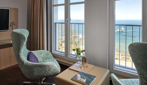 Habitación Confort doble, vistas al mar, mirando al mar
