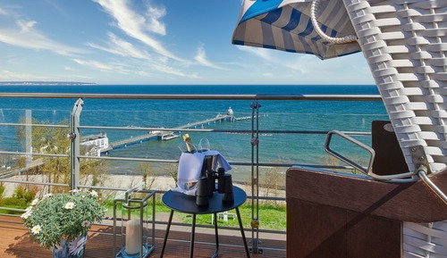 Suite junior, balcón, vistas al mar