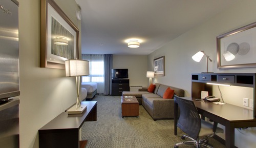 Suite estudio, 2 camas de matrimonio