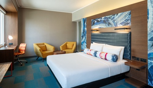 aloft, Habitación, 1 cama de matrimonio grande