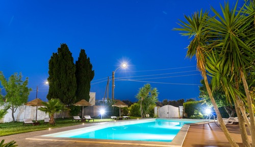 Habitación doble, vistas a la piscina