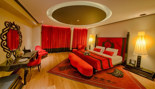 Habitación Deluxe, vistas parciales al mar