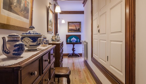 Chalet tradicional, vistas al jardín