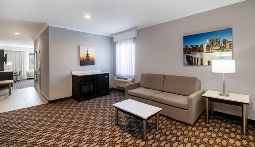 Suite, 1 cama de matrimonio grande, accesible para personas con discapacidad (with Sofabed)