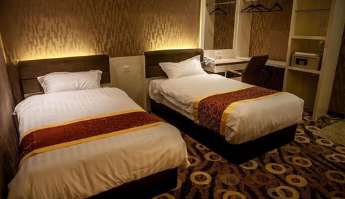 Habitación con 2 camas individuales