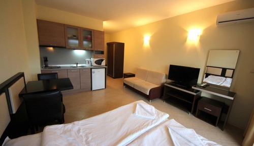 Estudio familiar, balcón