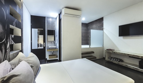 Habitación Deluxe, 1 cama doble, bañera de hidromasaje