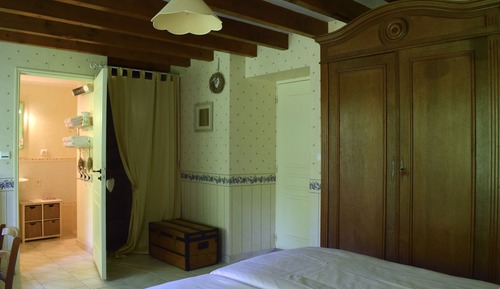 Habitación doble, baño privado, vistas al jardín