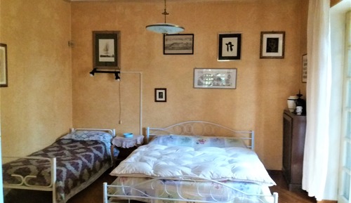 Habitación doble, vistas al parque