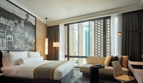 Habitación Deluxe, 1 cama de matrimonio grande con sofá cama