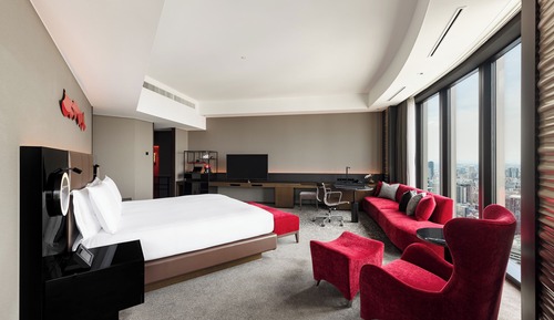 Suite junior, en esquina