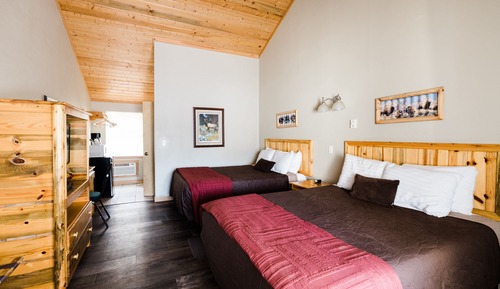 Habitación estándar, 2 camas de matrimonio, no fumadores