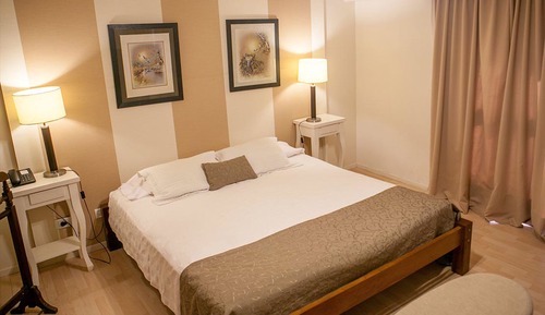 Habitación con 1 cama doble o 2 individuales