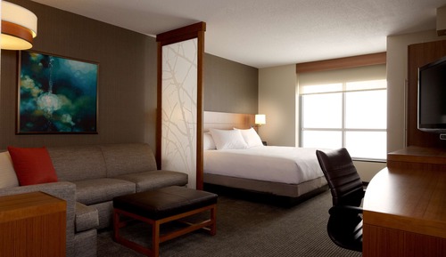 Habitación Deluxe, 1 cama de matrimonio grande con sofá cama