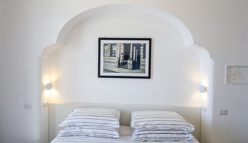 Habitación superior con 1 cama doble o 2 individuales, 1 habitación, no fumadores, vistas al mar