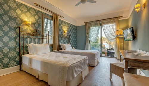 Habitación Deluxe con 2 camas individuales, terraza