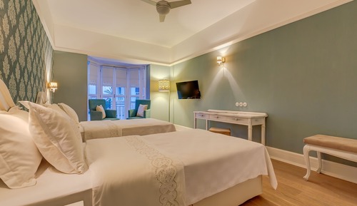 Habitación con 2 camas individuales