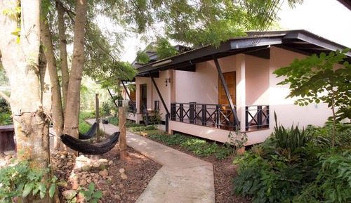 Villa, vistas al jardín