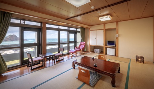 Habitación estándar, no fumadores, vistas al mar (Japanese, 12 Tatami Mats)